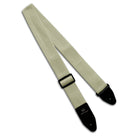 Riffi Audio Lite 1.0 Adjustable Guitar Strap with Strap Locks & Pick – 2" Polypropylene Strap for Electric, Bass & Acoustic Guitars – Cream - Riffi Audio