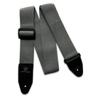 Riffi Audio Lite 1.0 Adjustable Guitar Strap with Strap Locks & Pick – 2" Polypropylene Strap for Electric, Bass & Acoustic Guitars – Gray - Riffi Audio