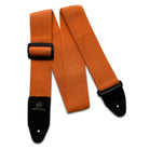 Riffi Audio Lite 1.0 Adjustable Guitar Strap with Strap Locks & Pick – 2" Polypropylene Strap for Electric, Bass & Acoustic Guitars – Orange - Riffi Audio