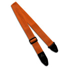 Riffi Audio Lite 1.0 Adjustable Guitar Strap with Strap Locks & Pick – 2" Polypropylene Strap for Electric, Bass & Acoustic Guitars – Orange - Riffi Audio