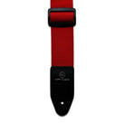 Riffi Audio Lite 1.0 Adjustable Guitar Strap with Strap Locks & Pick – 2" Polypropylene Strap for Electric, Bass & Acoustic Guitars – Red - Riffi Audio