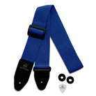Riffi Audio Lite 1.0 Adjustable Guitar Strap with Strap Locks & Pick – 2" Polypropylene Strap for Electric, Bass & Acoustic Guitars – Royal Blue - Riffi Audio