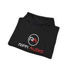 Riffi Audio Logo Hoodie – RA Circle Logo Pullover for Music Producers & Audiophiles - Riffi Audio